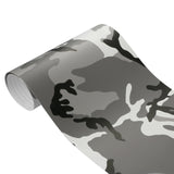Matte Camouflage Pattern Vinyl Wrap